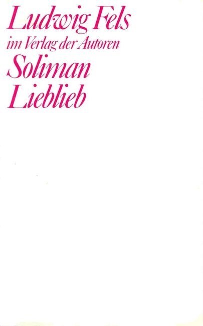 Soliman, Lieblieb (Paperback)