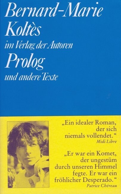 Prolog und andere Texte (Paperback)