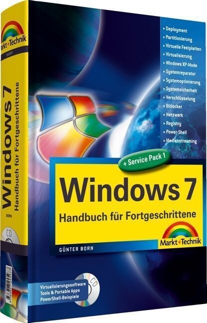 Windows 7 - Handbuch fur Fortgeschrittene, m. CD-ROM (Hardcover)