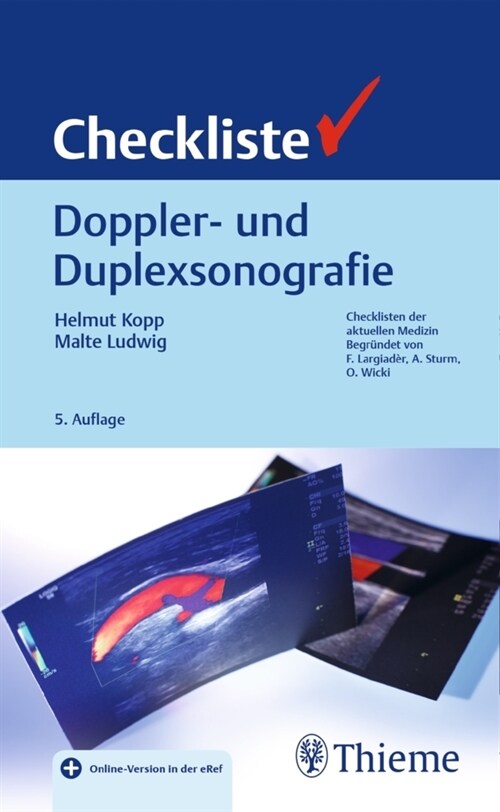 Checkliste Doppler- und Duplexsonografie, m. 1 Buch, m. 1 E-Book (WW)