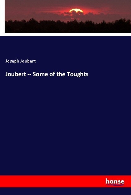 Joubert -- Some of the Toughts (Paperback)