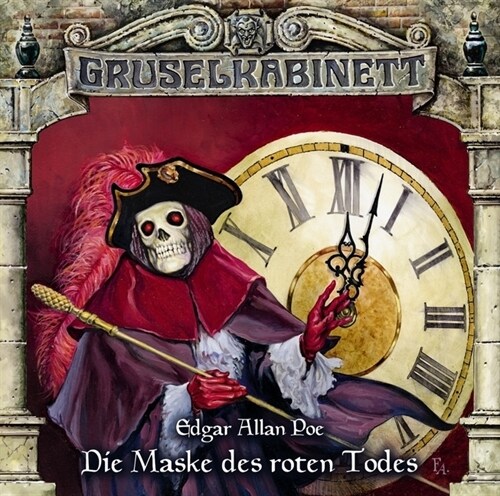 Die Maske des roten Todes, 1 Audio-CD (CD-Audio)