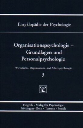 Organisationspsychologie, Grundlagen und Personalpsychologie (Hardcover)