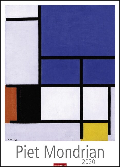 Piet Mondrian Kalender 2020 (Calendar)