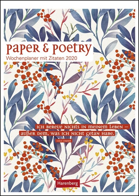 Paper & Poetry Kalender 2020 (Calendar)