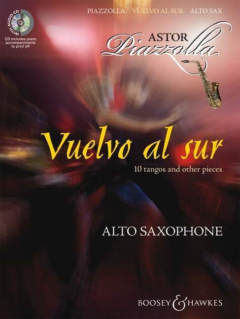 Vuelvo al sur, Alt-Saxophon und Klavier, m. Audio-CD (Sheet Music)