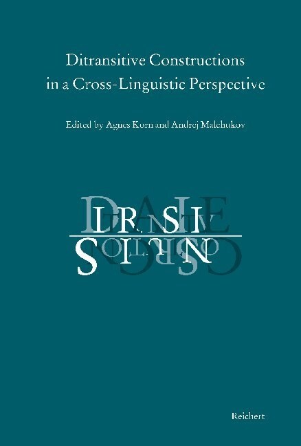 Ditransitive constructions in a cross-linguistic perspective (Hardcover)