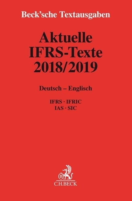 Aktuelle IFRS-Texte 2018/2019 (Paperback)