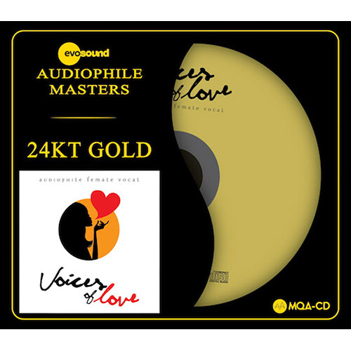 [수입] Voices of Love : audiophile female vocal [MQA-CD / 24KT GOLD CD 리미티드 에디션/넘버링 한정반]