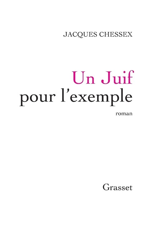 Un Juif Pour L Exemple (Paperback)