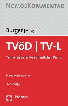 Tvod - Tv-L: Tarifvertrage Fur Den Offentlichen Dienst (Hardcover, 4)