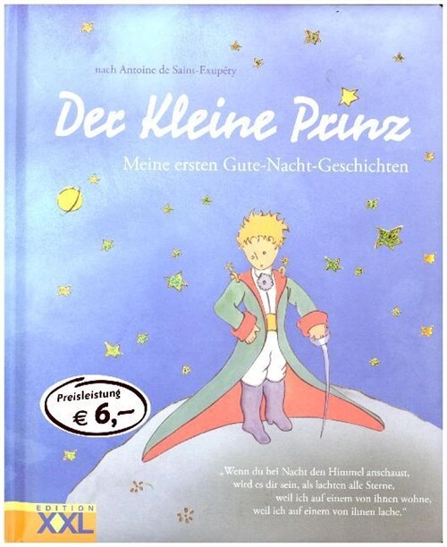 [중고] Der Kleine Prinz - Meine ersten Gute-Nacht-Geschichten (Hardcover)