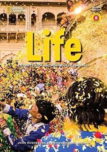 Life - Second Edition / A2: Elementary - Students Book and Workbook (Combo Split Edition B) + Audio-CD + App, m. 1 Buch, m. 1 Online-Zugang (WW)