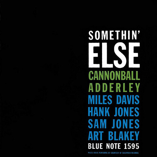 [수입] Cannonball Adderley - Somethin Else [UHQ-CD LIMITED EDITION]