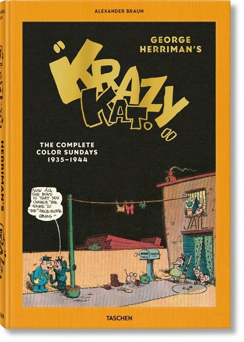 George Herriman krazy Kat. Toutes Les Planches Dominicales En Couleurs 1935-1944 (Hardcover)