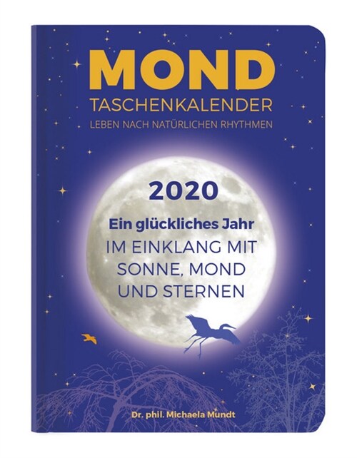 Mond Taschenkalender 2020 - Taschenkalender A6 (11 x 15) - 1 Woche 2 Seiten - 160 Seiten - mit vielen praktischen Tipps - Terminplaner (Calendar)