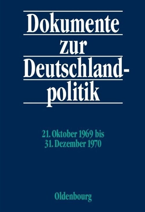 21. Oktober 1969 bis 31. Dezember 1970 (Hardcover)