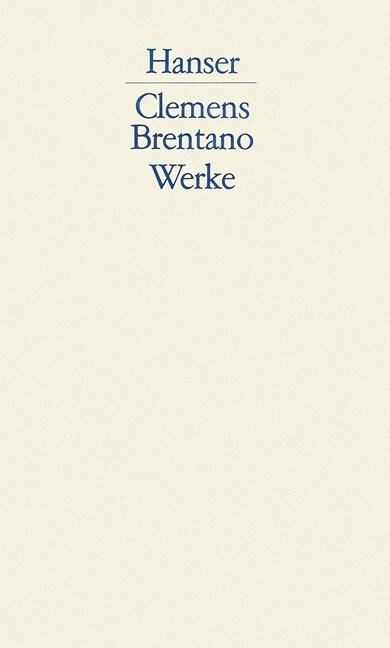 Werke, 4 Bde.. Bd.1 (Hardcover)