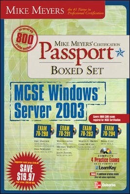 MCSE Windows Server 2003, 4 vols. w. 4 CD-ROMs (Paperback)