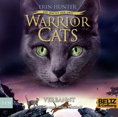 Warrior Cats - Die Macht der drei, Verbannt, 5 Audio-CDs (CD-Audio)