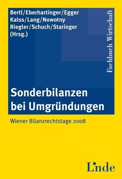 Sonderbilanzen bei Umgrundungen (f. Osterreich) (Hardcover)