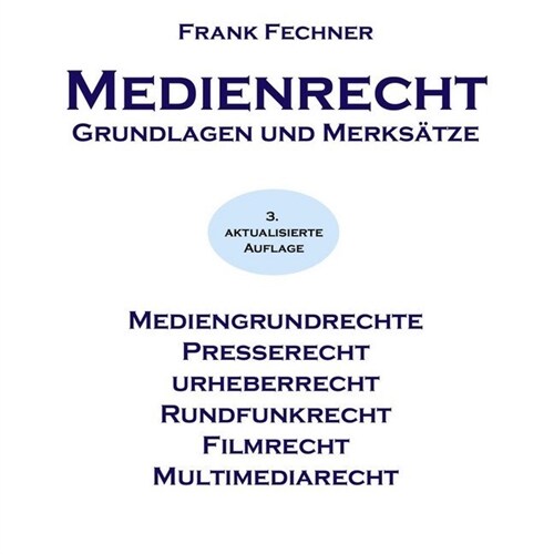 Medienrecht, 1 MP3-CD (CD-Audio)