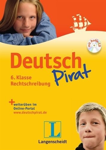 DeutschPirat 6. Klasse Rechtschreibung, m. Audio-CD (Paperback)