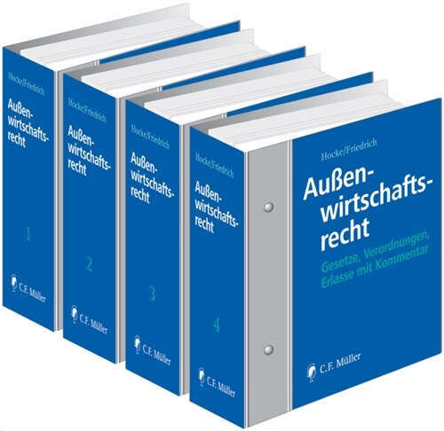 Außenwirtschaftsrecht, in 3 Ordern u. DVD, zur Fortsetzung (Loose-leaf)