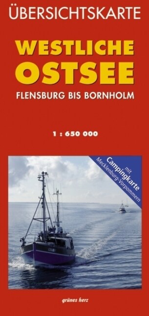 Ubersichtskarte Westliche Ostsee - Flensburg bis Bornholm (Sheet Map)