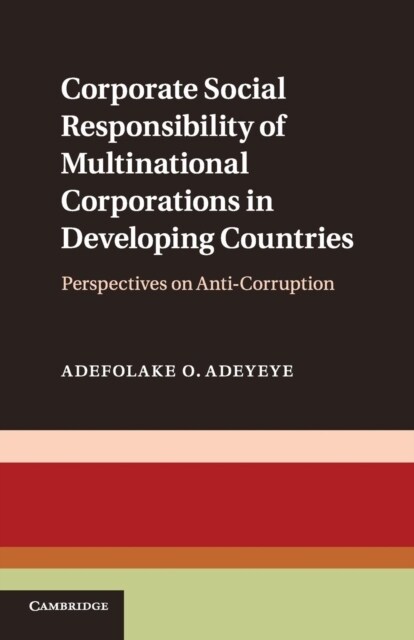 Corporate Social Responsibility of Multinational Corporations in Developing Countries : Perspectives on Anti-Corruption (Paperback)