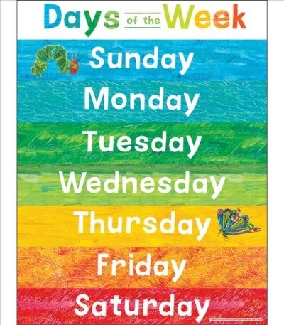 World of Eric Carle(tm) Days of the Week Chart (Other)