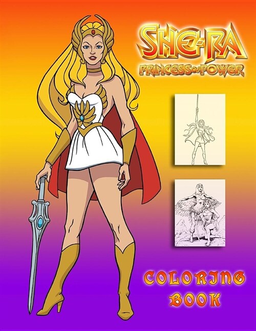She-Ra Princess of Power Coloring Book (Paperback)