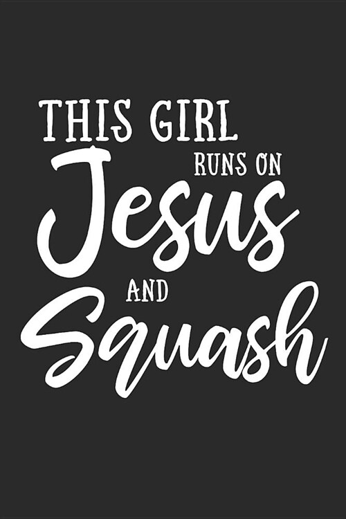 This Girl Runs on Jesus and Swimming: Journal, Notebook (Paperback)