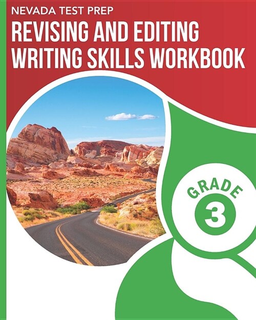 Nevada Test Prep Revising and Editing Writing Skills Workbook Grade 3: Preparation for the Smarter Balanced Assessments (Paperback)