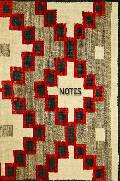 Notes: Kilim Rug 6x9 Softcover Book with Blank Lined Pages, to Use as Notebook, Journal, Diary. (Paperback)