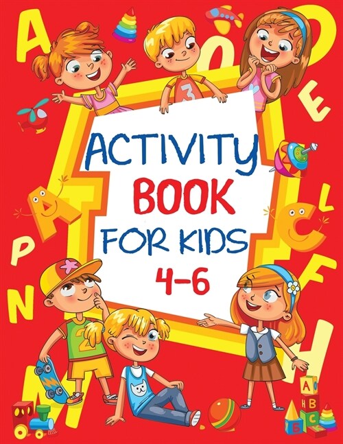 Activity Book for Kids 4-6 (Paperback)