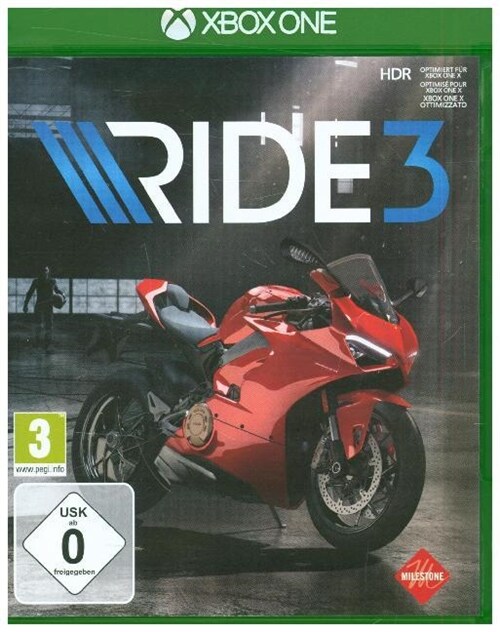 RIDE 3, 1 Xbox One-Blu-ray Disc (Blu-ray)