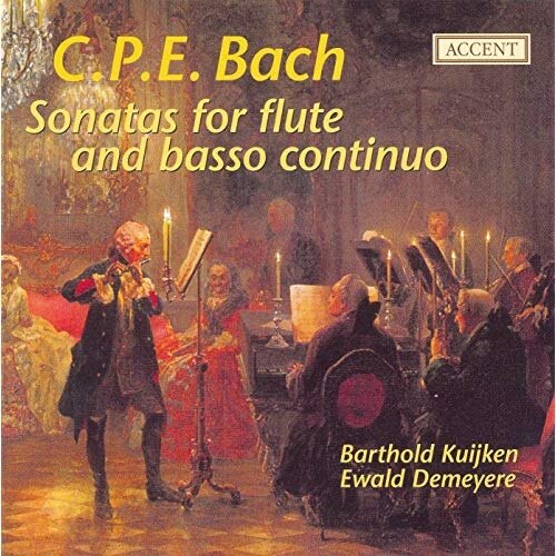 [수입] C.P.E.Bach : 플루트와 바소 콘티누오를 위한 소나타 [2CD]
