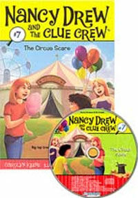 Nancy Drew and The Clue Crew #7 : The Circus Scare (Paperback + CD)