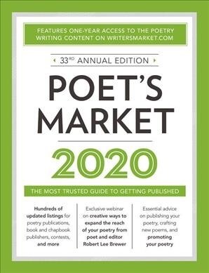 Poets Market 2020: The Most Trusted Guide for Publishing Poetry (Paperback, 33, Thirty-Third)