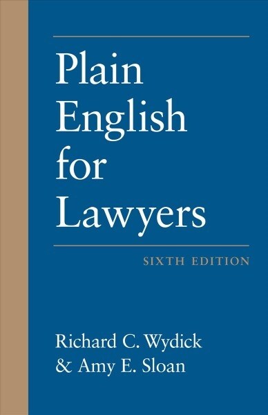 Plain English for Lawyers (Paperback, 6th)