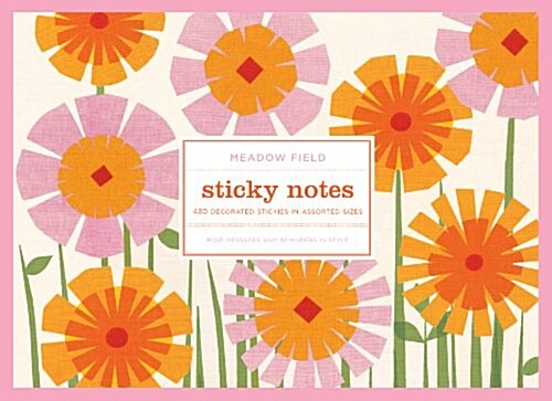 V&a Meadow Field Sticky Notes (Paperback, NOV, POC, Unabridged)