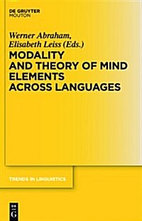 Modality and Theory of Mind Elements Across Languages (Hardcover)