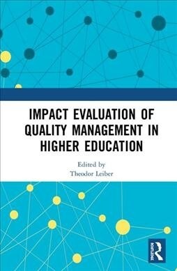 Impact Evaluation of Quality Management in Higher Education (Hardcover, 1)