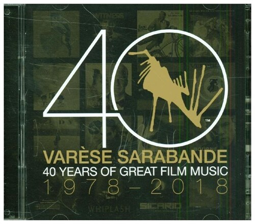 Varese Sarabande / 40 Years of Great Film Music, 2 Audio-CDs (CD-Audio)