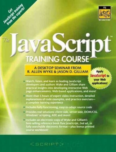 Javascript Training Course : A Desktop Seminar (Package)