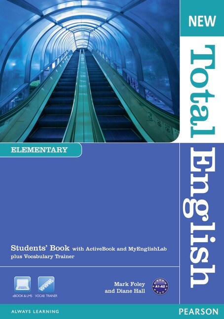 New Total English Elementary Students Book with Active Book and MyLab Pack (Package, 2 ed)