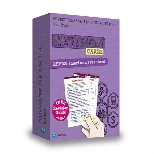 Pearson REVISE Edexcel GCSE Business: Revision Cards incl. online revision and quizzes - for 2025 and 2026 exams : Edexcel (Multiple-component retail product)