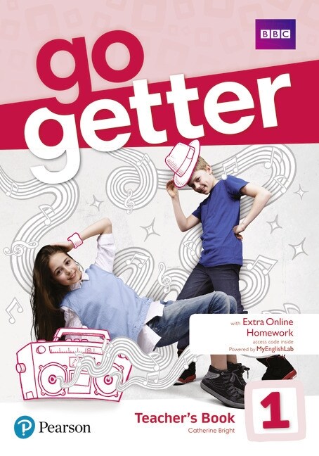 GoGetter 1 Teachers Book with MyEnglish Lab & Online Extra Home Work + DVD-ROM Pack (Package)