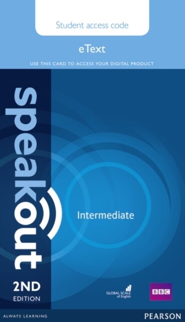 Speakout Intermediate 2nd Edition eText Access Card (Digital product license key, 2 ed)